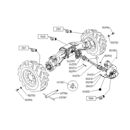 037986 p28.7 MERLO CZEŚCI ZAMIENNE MERLO ORYGINALNE ZAMIENNIKI katalog części parts catalog